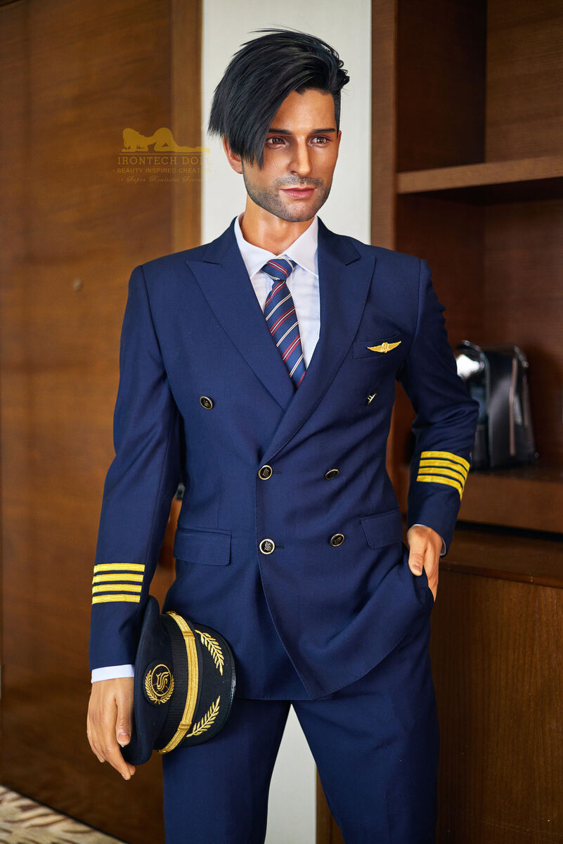 Harry Handsome Pilot Male Sex Doll 34